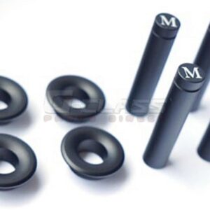 MANSORY 4-Piece Black Doorlock Pin Set Cabrio for G-Class W463