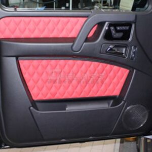 MANSORY 9-Piece Door Panel Set with Diamond Stitching for G-Class W463