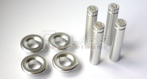MANSORY Door Lock Pins Silver for G-Wagon W463