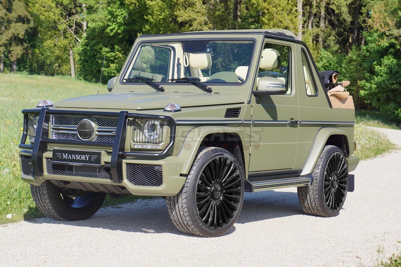 MANSORY Frame for Grill Mask Cover I / II for AMG G63/G65 from 2012 - G350/G500 from 2015 - Image 4