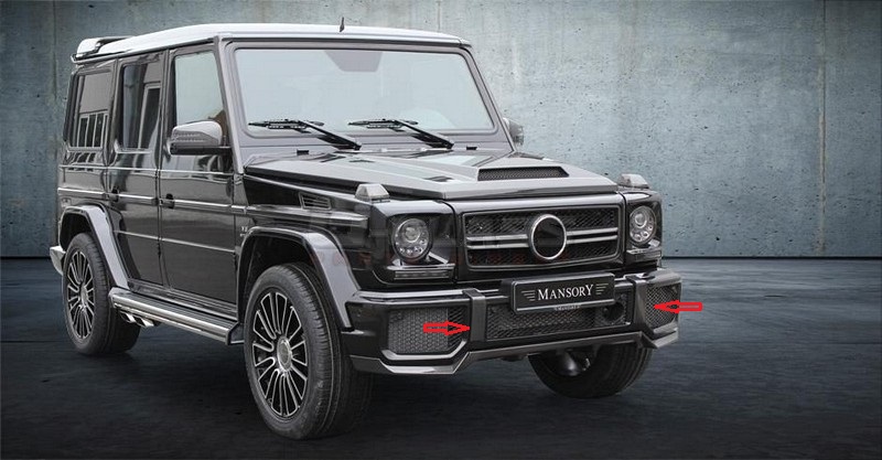 MANSORY Front Bumper Bar Cover for AMG G63/65 from 2012