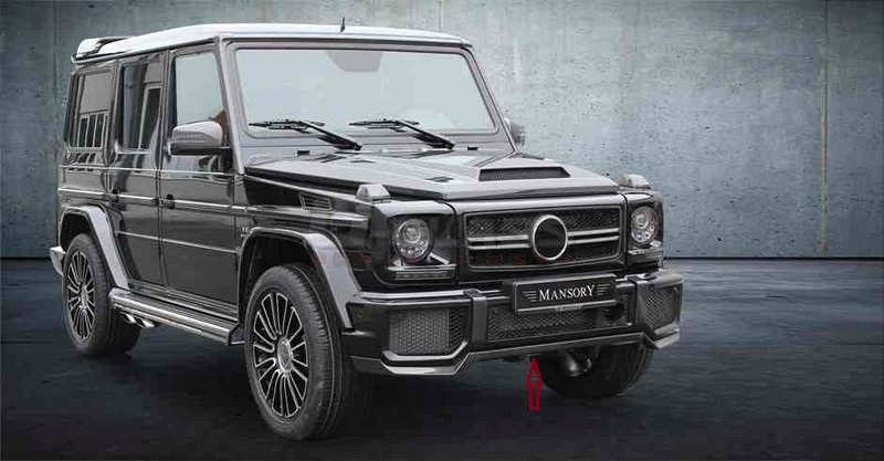MANSORY Front Bumper Diffuser Cover for AMG G63/65 from 2012