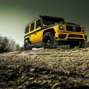 MANSORY Visible Carbon Fiber Wheel Arches for G-Wagon W463