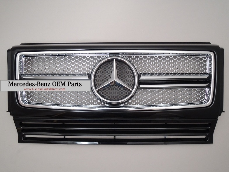 Mercedes-Benz AMG Chrome Radiator Grille G-Class W463 G65 - Image 2