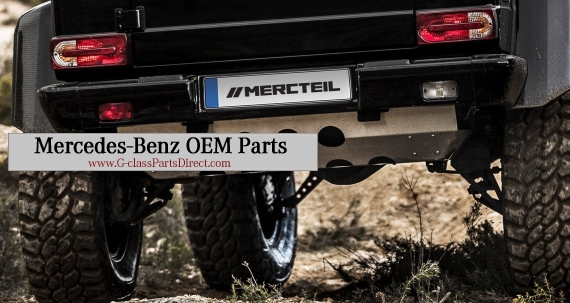 Mercedes-Benz AMG Chrome Rear Guard for G Wagon W463 - Image 3