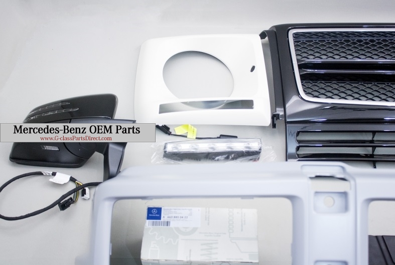 Mercedes-Benz AMG G63 facelift restyle set for G-Wagon W463 - Image 2