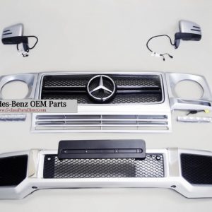 Mercedes-Benz AMG G63 Silver facelift restyle set for G-Wagon W463