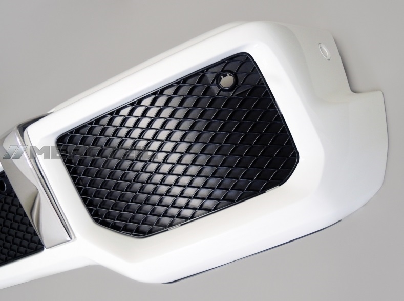 Mercedes-Benz AMG G63 white facelift set for G-Wagon W463 - Image 2