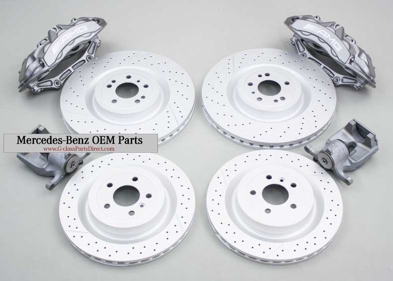 Mercedes-Benz AMG Grey Brake System for W463 G63/G65 - Image 2