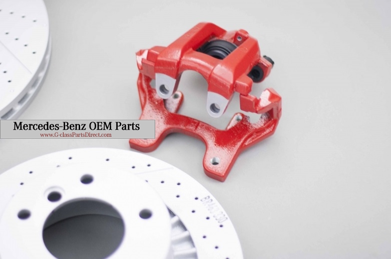 Mercedes-Benz AMG Red Brake System for W463 G63/G65 - Image 5