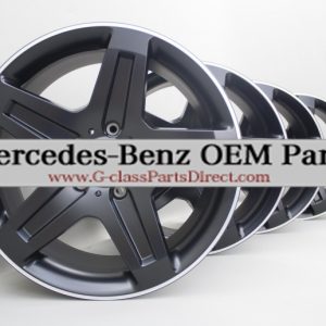 Mercedes-Benz AMG Set of Alloy Wheels R19 W463 - Black Mat