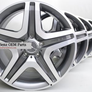 Mercedes-Benz AMG Set of alloy Wheels Titanium Grey R20 W463
