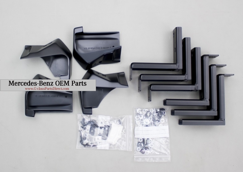Mercedes-Benz Black Side Steps for G-Class W463 - Image 3