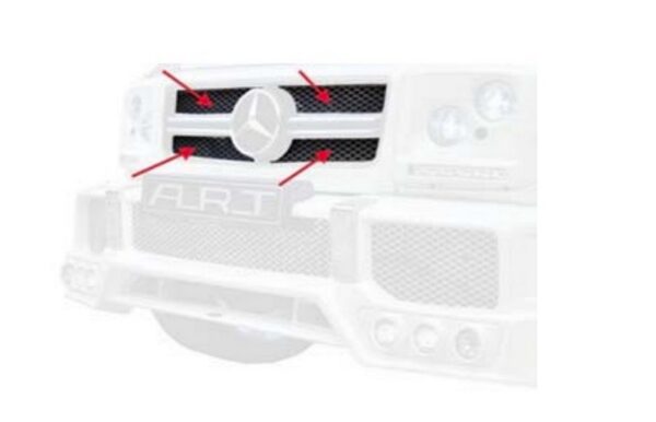 A.R.T. Stainless Steel Grid 4 parts for G63 / G65 Radiator Grille - Image 2