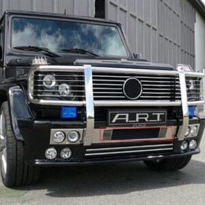 A.R.T. Air Duct for the Front Skirt in Stainless Steel Design