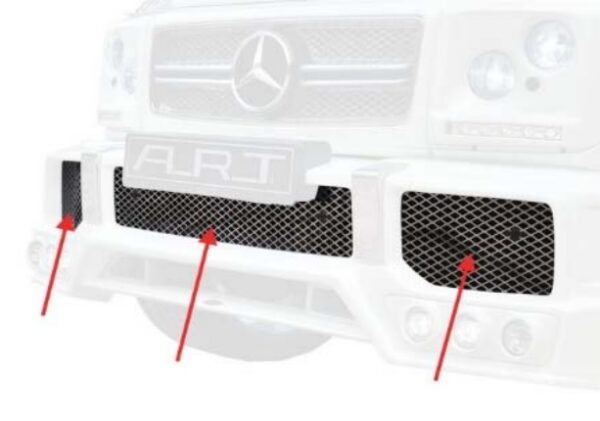 A.R.T. G streetline Stainless Steel Grid 3 parts with Radar slot - Image 2
