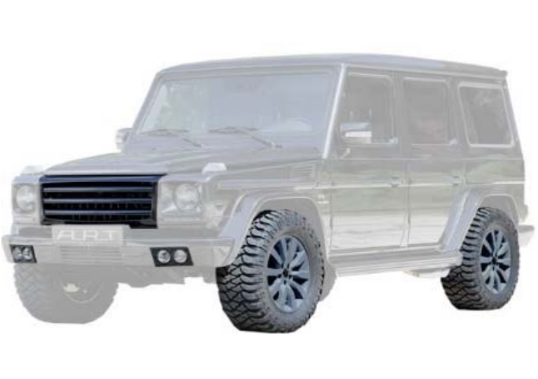 A.R.T. G trackline Body Kit Basic for G350 BT, G500 with AMG Fender Flarings Kit - Image 3