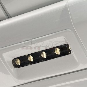 HAMANN Covers with LED Daytime Running Lights for OEM Front Bumper Unit forG-Class W463 G55 from MY 2008 up to MY 6/2012