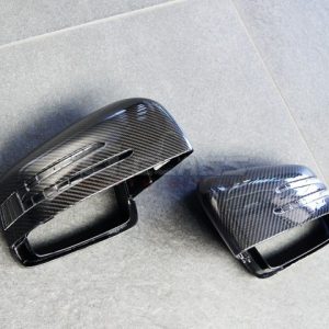 HAMANN Mirror Covers in Clear Coated Carbon Black for G-Class W463 G63 / G65