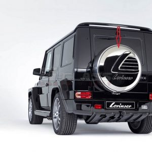 LORINSER Cover for Original Spare Wheel, Chrome Look for G-Class (W463) 2013