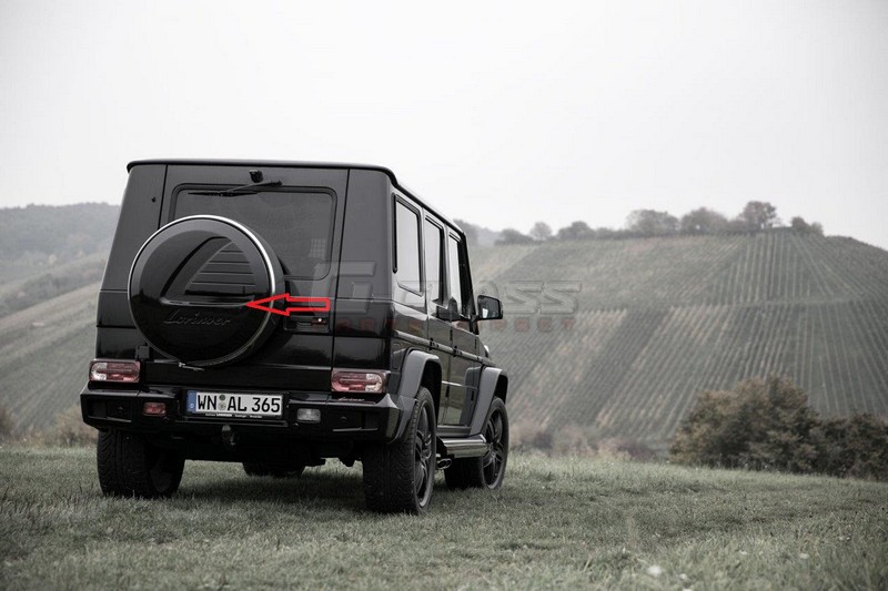 LORINSER Cover for Original Spare Wheel for G-Class (W463) 2013 - Image 2