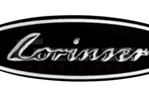 LORINSER Emblem "LORINSER", 90x45mm, Black, Oval for G-Class (W463) 2013