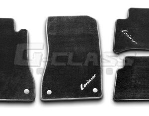 LORINSER Floor Mat Set with LORINSER Logo for G-Class (W463) 2013