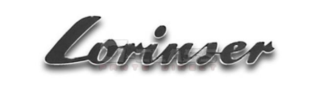 LORINSER Logo, "LORINSER" Stainless Steel for G-Class (W463) 2013