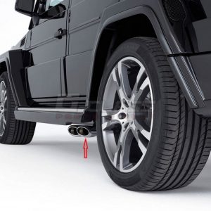 LORINSER Sports Exhaust Rear Muffler, G 500 (short version) for G-Class (W463) 2013