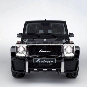LORINSER Radiator Grill with LORINSER Logo, Chrome Look for G-Class (W463) 2013