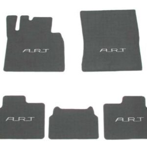 A.R.T. Floor Mats with A.R.T. Logo, 5 pieces, in Anthracite