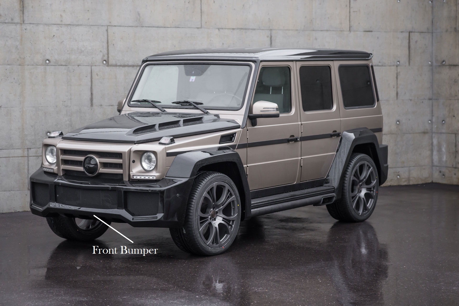 FAB SHAHIN Bi-Color Front Bumper