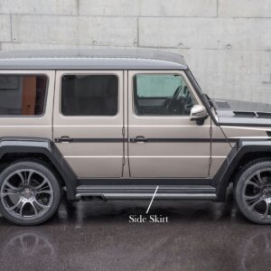 FAB SHAHIN Bi-Color Side Skirt