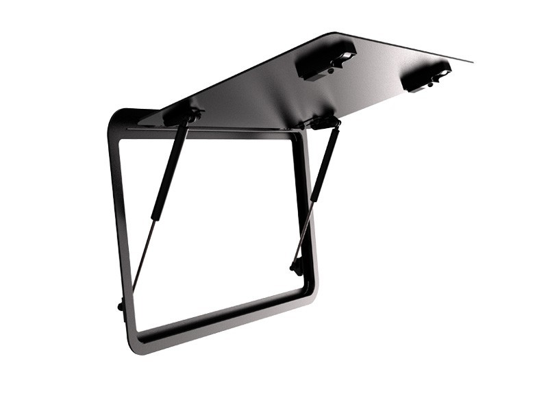 Front Runner Gullwing Window / Left Hand Side Aluminum - Image 5