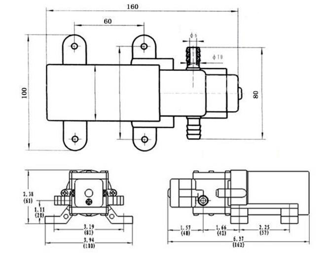 Front Runner Surgeflow Compact Water System Pump / 3.8L Per Min - Image 2