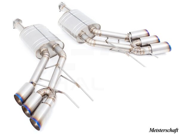 Meisterschaft G550 (V8 Turbo) Titanium GTS Round Split Tips