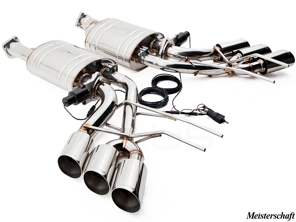 Meisterschaft G65 AMG (V12 Bi-turbo) - Stainless Steel GTC Round Split Tips