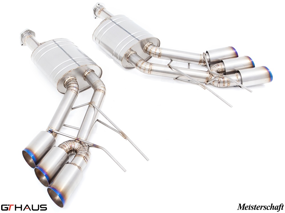 Meisterschaft G-Class (SUV) G55 AMG (V8 Compressor) - Titanium GTS Round Split Tips