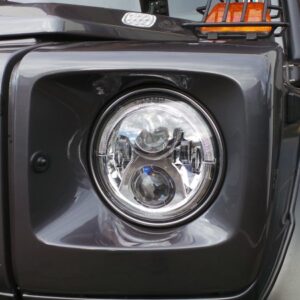 LED-head lamps Speaker 8700 Evo II with E-marking, chrome version