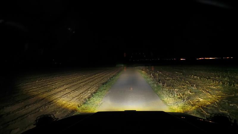 LED-head lamps Speaker 8700 Evo II with E-marking, chrome version - Image 2
