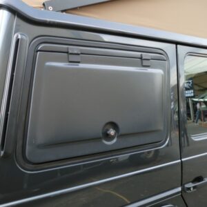 Mercedes G 5-doors Storage box sidewise rear window left side