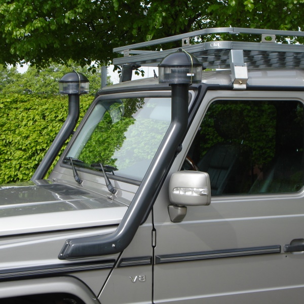 Mercedes G 463 270 cdi + G 461 PUR/Professional 280 cdi/300 cdi Snorkel with cyclone filter right side