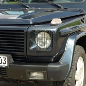 Mercedes G 463 black head lamp protection