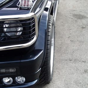 Mercedes G 463 head lamp protection alloy black for bull bar