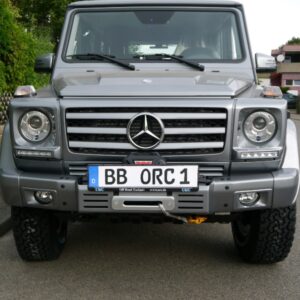 Mercedes G 463 till - 09/2015 (if order is without winch) winch bumper