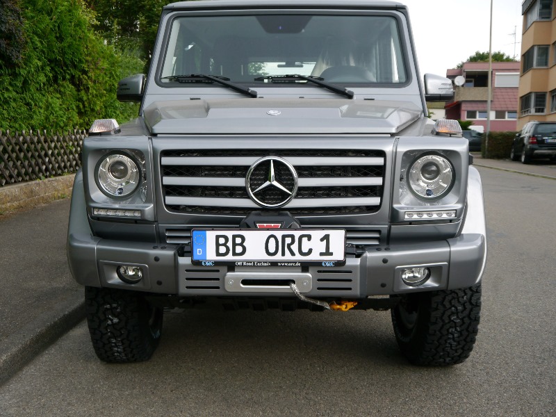 Mercedes G 463 till - 09/2015 (if order is without winch) winch bumper