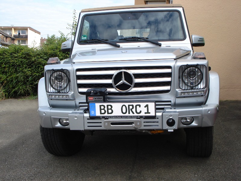 Mercedes G 463 till - 09/2015 (if order is without winch) winch bumper - Image 2