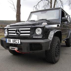 Mercedes G as from model 2016 winch bumper