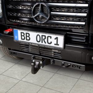 Mercedes G for changing systems, G 350 CDI BlueTec from model 2016 front adapter