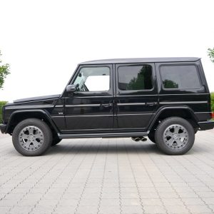 Mercedes G with maximum 3,5 to gross vehicle weight full air suspension kit